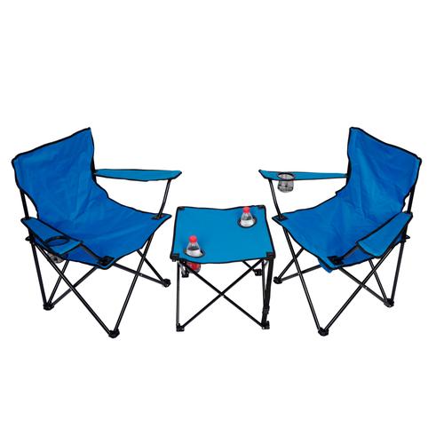 Set Sillas Y Mesa Gadnic Para Camping Plegables  - 0