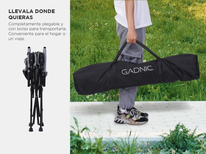 Silla Plegable Gadnic CP15 Director Camping  - 3