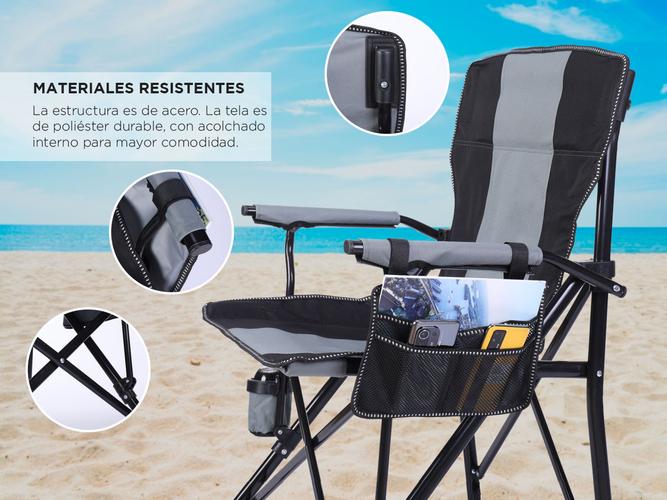 Silla Plegable Gadnic CP15 Director Camping  - 4