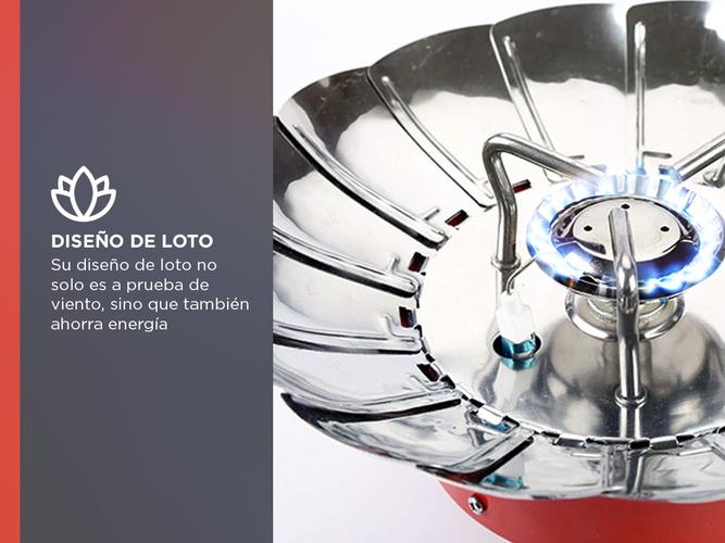 Anafe de Cocina Portátil Gadnic CPAN20 para Camping a Gas - 2