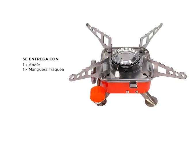 Anafe de Cocina Portátil Gadnic CPAN21 Para Camping Pesca Trekking  - 5