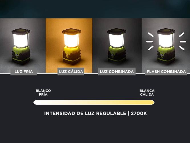 Farol de Camping Gadnic 1000 Lúmenes Portátil Impermeable  - 4