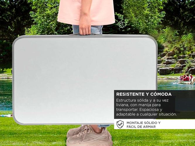 Mesa Plegable Gadnic Aluminio De Camping  - 3