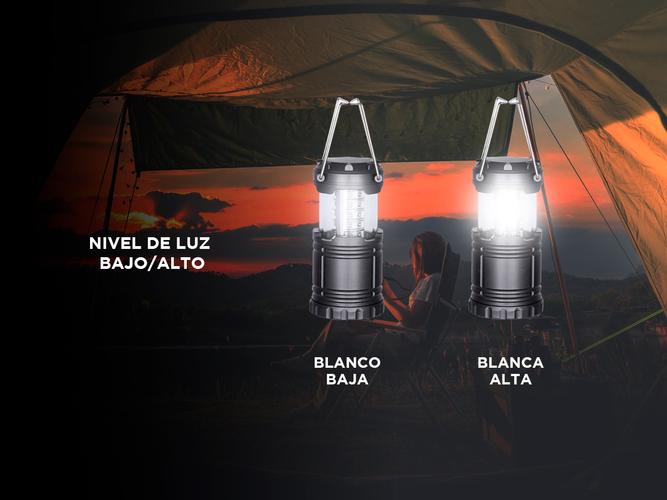 Farol de camping Gadnic portátil 30 Led - 3