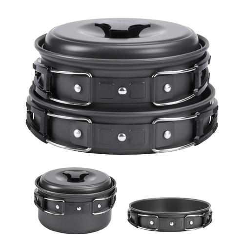 Olla Sartén Gadnic MARMI168 Desmontable Para Campamento - 0