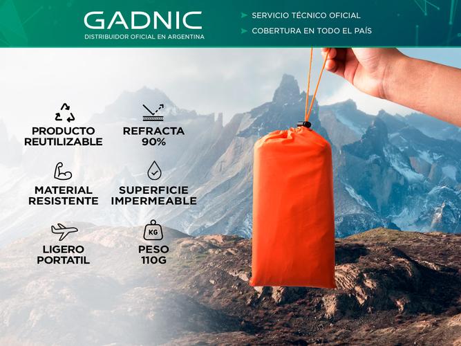 Bolsa de dormir de emergencia Gadnic  Bolsa de almacenamiento portátil - 1