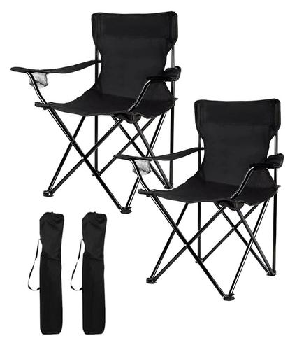 2 Sillas Plegables Gadnic Camping Playa Pesca Reforzadas Con Bolso - 6