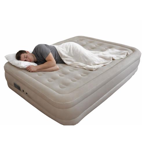 Colchón inflable Gadnic  2 plazas con Bomba Eléctrica y Almohadas Camping  - 0