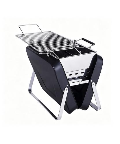 Parrilla Plegable Portátil Gadnic Acero Inoxidable Camping Compacta Tipo Valija - 6