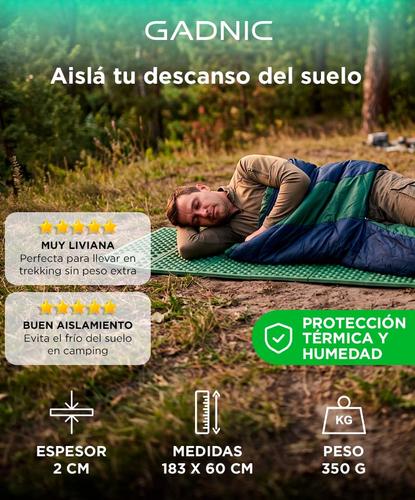 Aislante Térmico Gadnic Camping Plegable Ultraliviana Para Bolsa De Dormir Carpa - 1