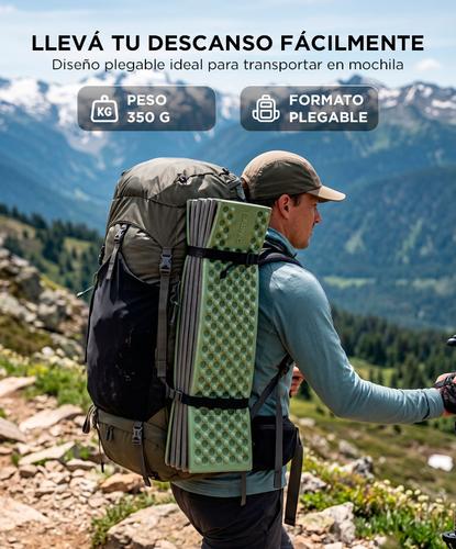 Aislante Térmico Gadnic Camping Plegable Ultraliviana Para Bolsa De Dormir Carpa - 3
