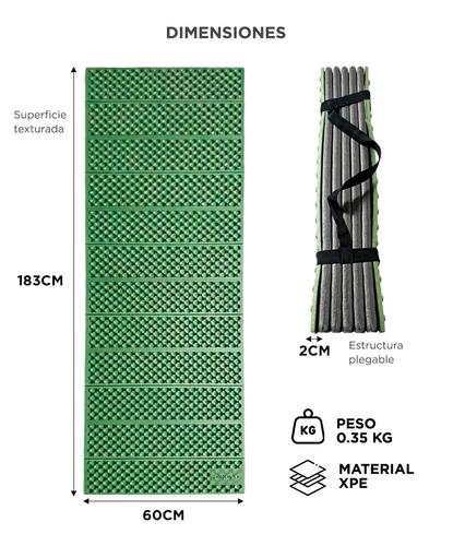 Aislante Térmico Gadnic Camping Plegable Ultraliviana Para Bolsa De Dormir Carpa - 5