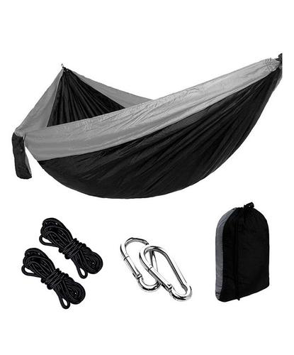 Hamaca para Camping South Port By Gadnic Costuras Reforzadas Mosquetones de Seguridad  - 6