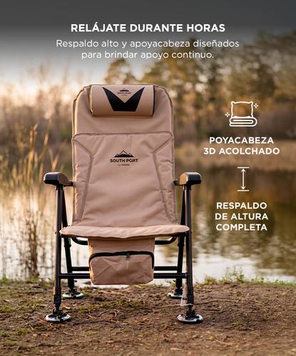 Silla Camping South Port by Gadnic Plegable Pesca - 2