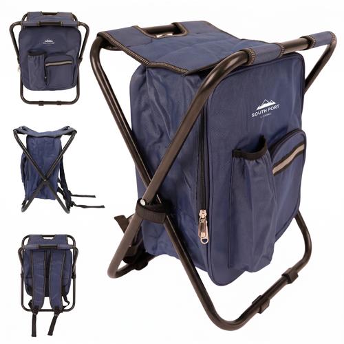 Banqueta Con Bolso Integrado South Port By Gadnic Plegable Para Camping Conservación Térmica  - 0
