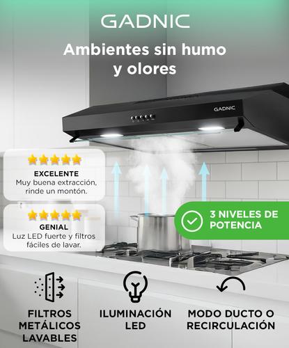 Campana de Cocina Gadnic Acero Inoxidable 60cm 220V  - 1