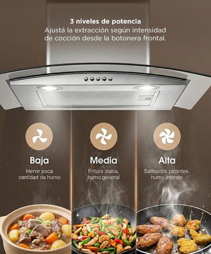Extractor Campana Para Cocina Gadnic De Cristal  - 4