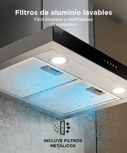 Extractor de Cocina Purificador Gadnic 60cm Acero Inoxidable  - 3