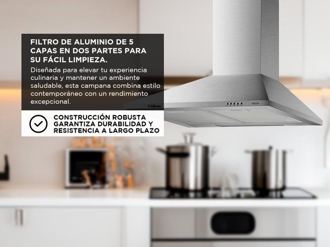 Campana de Cocina Liliana Air Clean KC993 Acero Inoxidable - 2