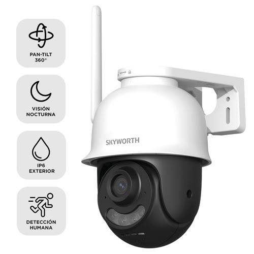 Cámara de Seguridad Skyworth Dual Light Exterior 360° Wifi Visión Nocturna - 0