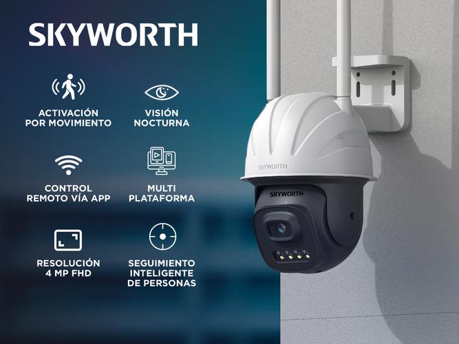 Cámara de Seguridad Dual-Light Skyworth 4MP - 1
