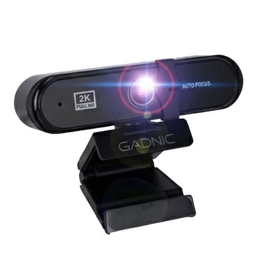 Cámara Web 2K Gadnic con Micrófono - 0
