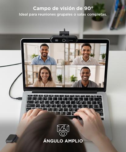 Cámara Web 2K Gadnic con Micrófono - 4
