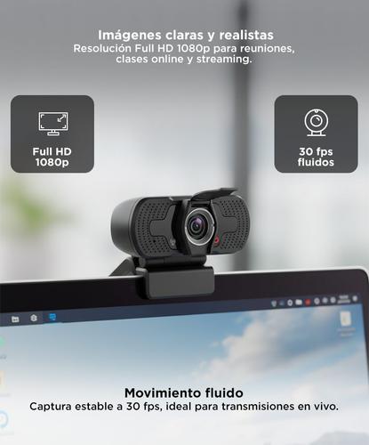 Camara Web Gadnic Webcam Full HD 1080P con Micrófono 30 FPS Outlet - 2