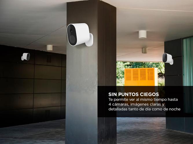 Set Cámara Xiaomi Mi Wireless Outdoor Security 1080p - 2