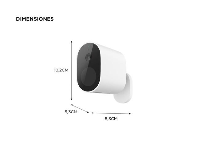 Cámara Xiaomi Mi Wireless Outdoor Security 1080p - 4