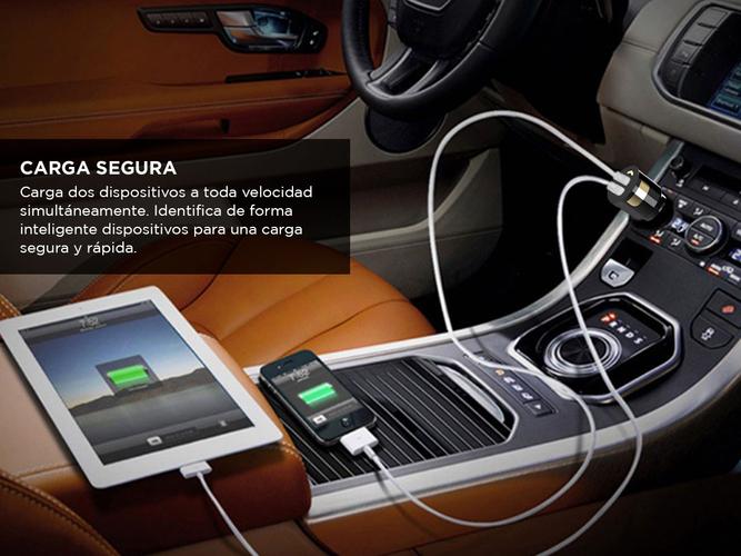 Cargador para Auto Carga Rapida Cable Usb Tipo C  - 2