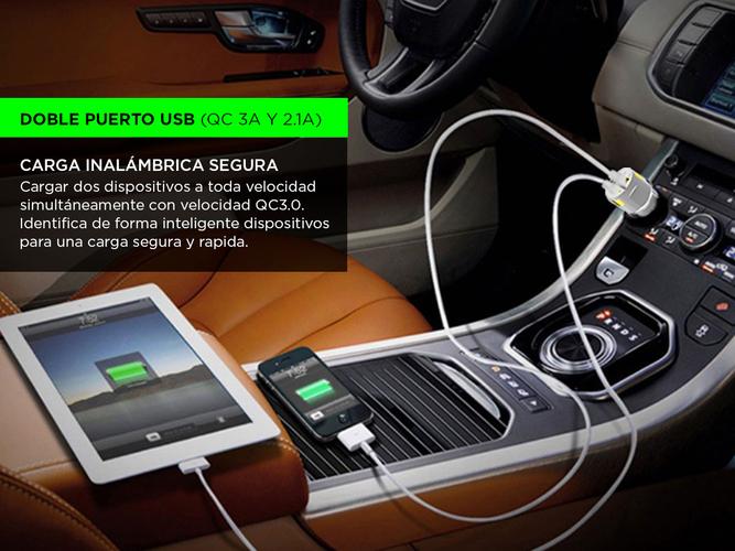 Cargador para Auto Gardnic CA2 Carga Rapida 30  Cable Usb Tipo C  - 2