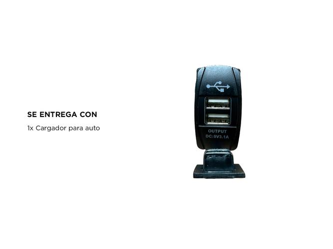 Cargador USB Gadnic Para Auto - 4