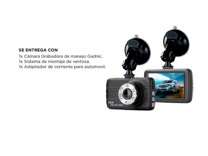 Camara Para Automóvil Gadnic CRCM3 lente delantero DVR - 4