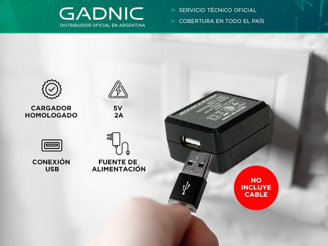 Cargador Homologado Gadnic 5V 2A USB - 1