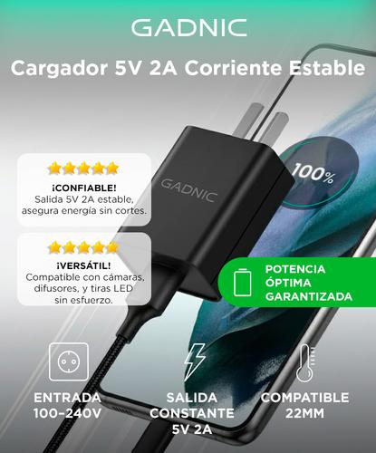 Cargador Homologado Gadnic 5V 2A USB - 1
