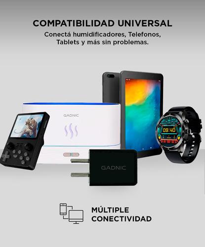 Cargador Homologado Gadnic 5V 2A USB - 2