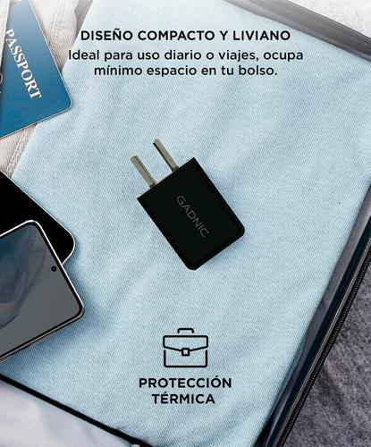 Cargador Homologado Gadnic 5V 2A USB - 4