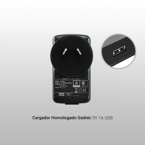 Cargador Homologado Gadnic 5V 1A USB - 1