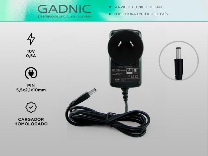 Cargador Homologado Gadnic 10V  - 1