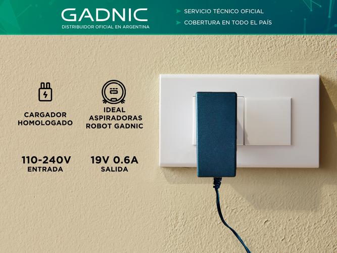 Cargador Homologado Gadnic 19V 06A  - 1
