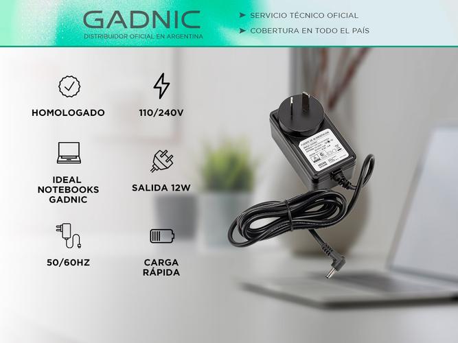 Cargador Para Notebook Gadnic 100240V 12V  - 1