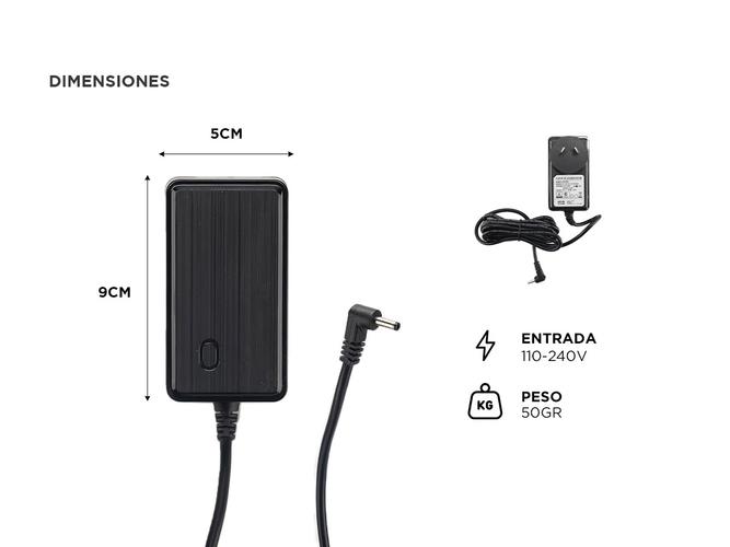 Cargador Para Notebook Gadnic 100240V 12V  - 3