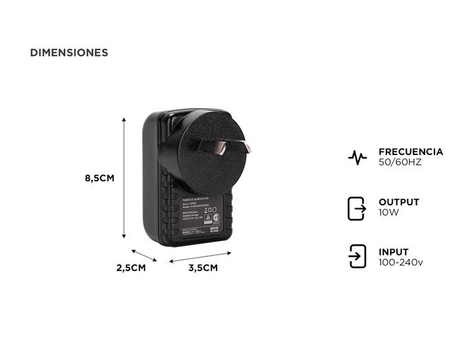 Fuente de Alimentación Gadnic Cargador 220v - 3