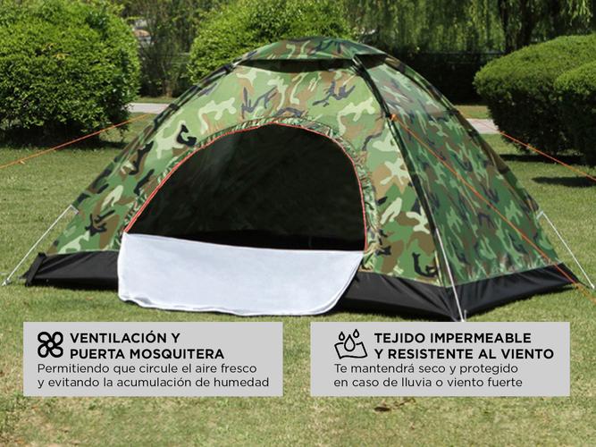 Carpa Tienda de Campaña South Port Para 2 Personas  - 3