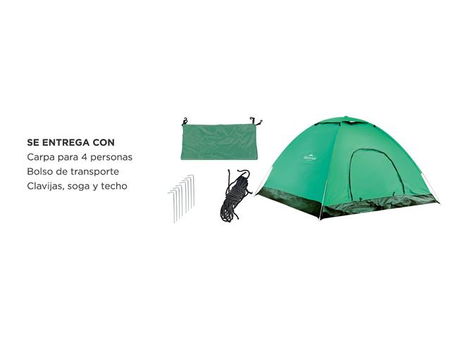 Carpa Gadnic 4 Personas Automática Impermeable con mosquitero  - 6
