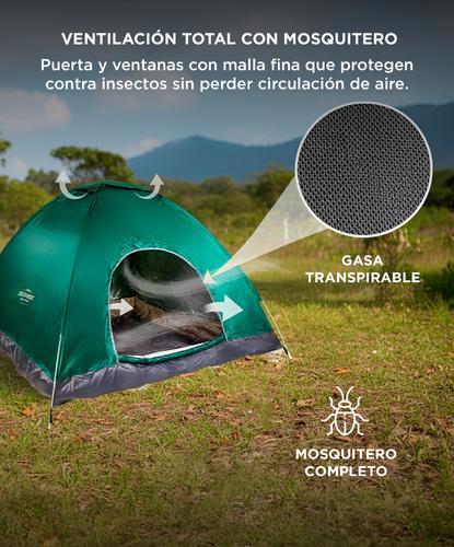 Carpa Gadnic 4 Personas Automática Impermeable con mosquitero  Outlet - 3
