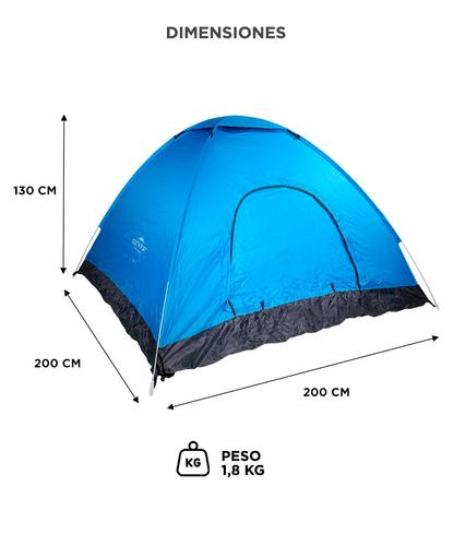 Carpa Gadnic 4 Personas Automática Impermeable con mosquitero  Outlet - 5