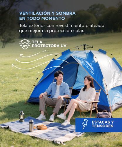 Carpa South Port Para Camping Automática - 2