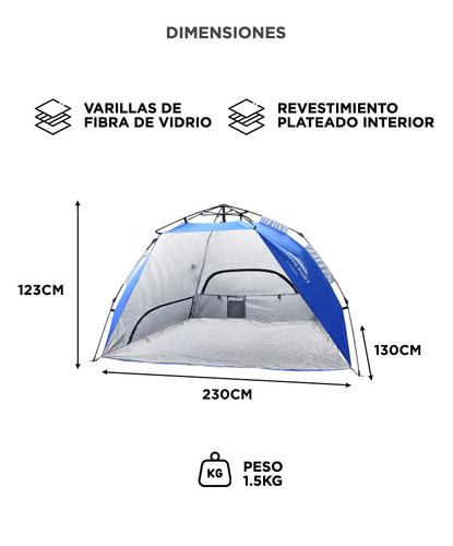 Carpa South Port Para Camping Automática - 4